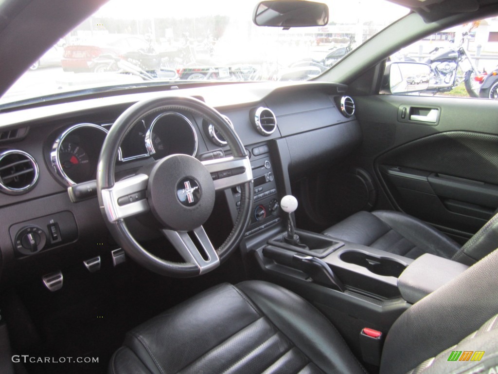 Dark Charcoal Interior 2008 Ford Mustang GT Premium Coupe Photo #74977758
