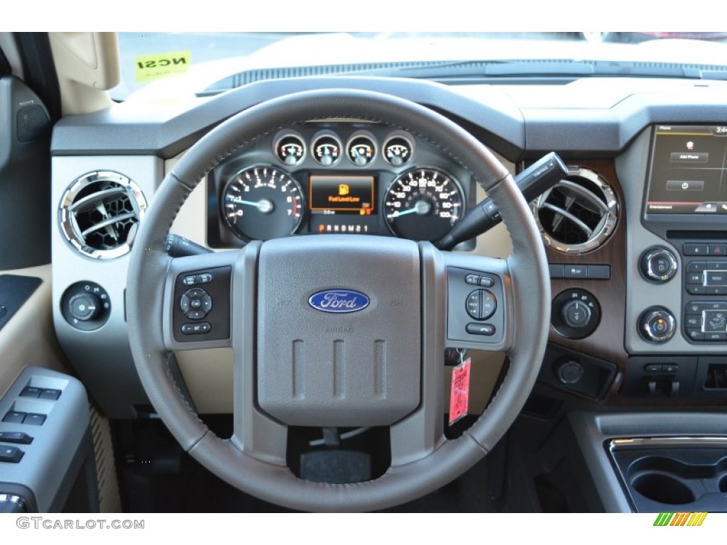 2013 Ford F250 Super Duty Lariat Crew Cab 4x4 Steering Wheel Photos