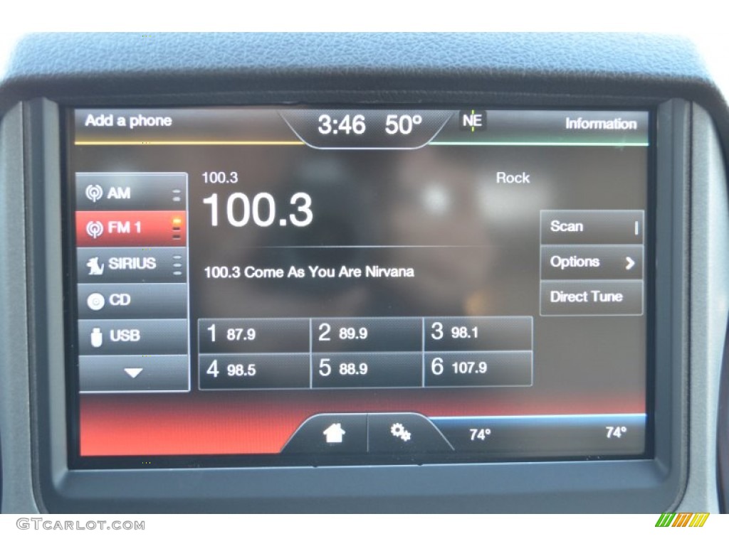 2013 Ford F250 Super Duty Lariat Crew Cab 4x4 Controls Photo #74978318