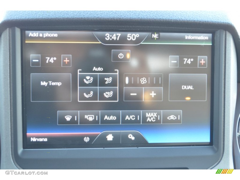 2013 Ford F250 Super Duty Lariat Crew Cab 4x4 Controls Photo #74978329