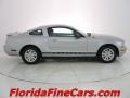 2007 Satin Silver Metallic Ford Mustang V6 Deluxe Coupe  photo #4