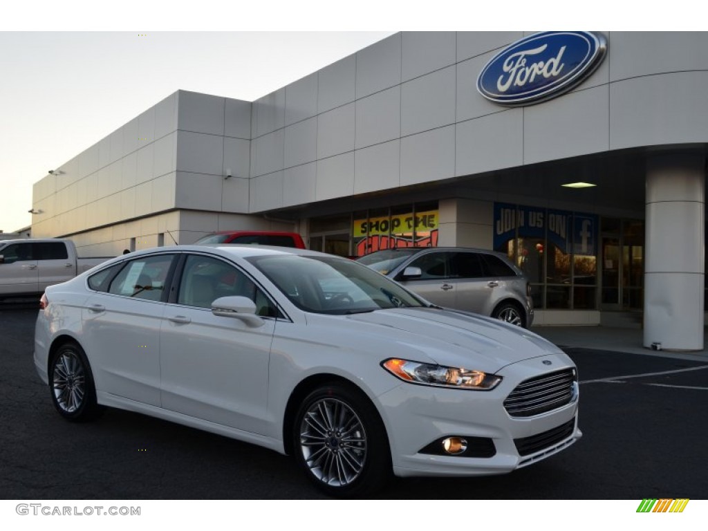 Oxford White Ford Fusion