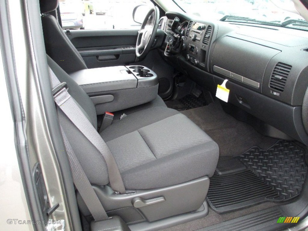 2013 Silverado 1500 LT Extended Cab 4x4 - Graystone Metallic / Ebony photo #6