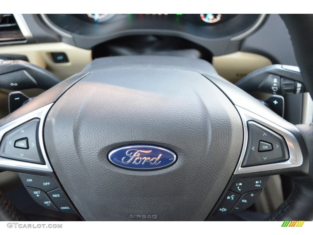 2013 Fusion SE 2.0 EcoBoost - Oxford White / Dune photo #31