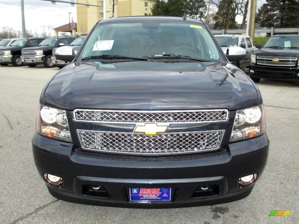 2013 Suburban LTZ 4x4 - Blue Ray Metallic / Ebony photo #15