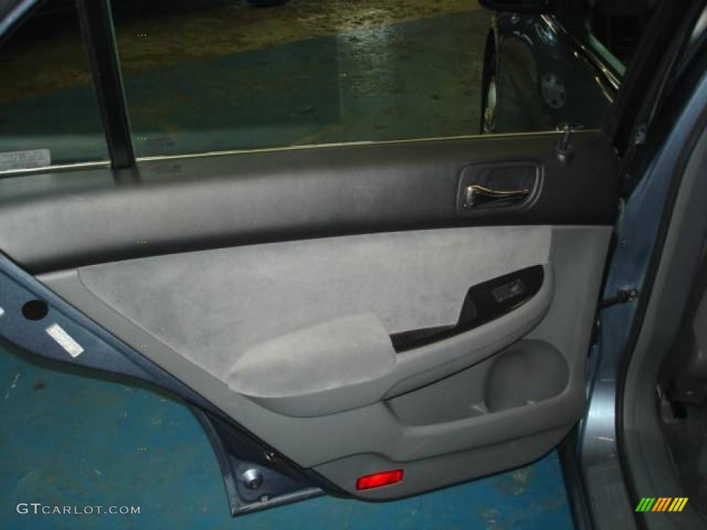 2007 Accord SE Sedan - Cool Blue Metallic / Black photo #11