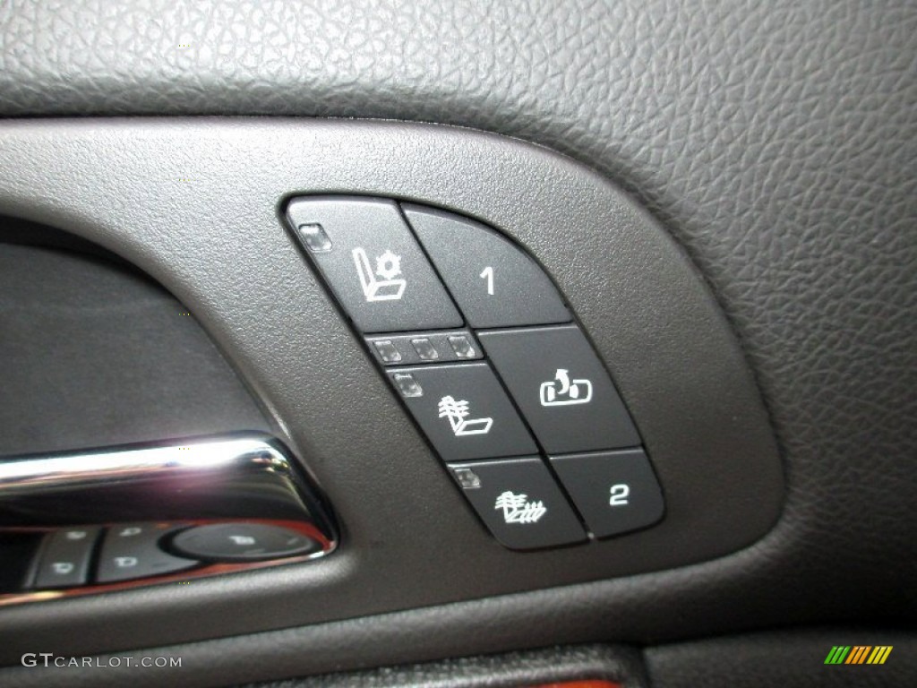 2013 Suburban LTZ 4x4 - Blue Ray Metallic / Ebony photo #27