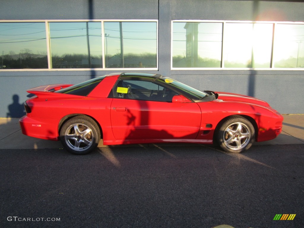 2002 Firebird Trans Am WS-6 Coupe - Bright Red / Ebony Black photo #7