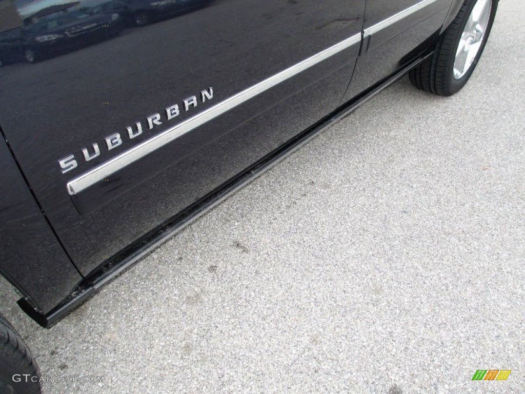 2013 Suburban LTZ 4x4 - Blue Ray Metallic / Ebony photo #36