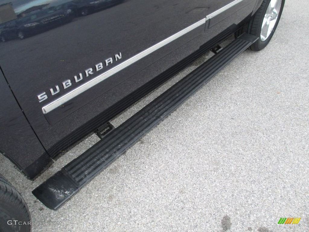 2013 Suburban LTZ 4x4 - Blue Ray Metallic / Ebony photo #37