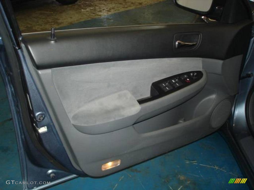 2007 Accord SE Sedan - Cool Blue Metallic / Black photo #14