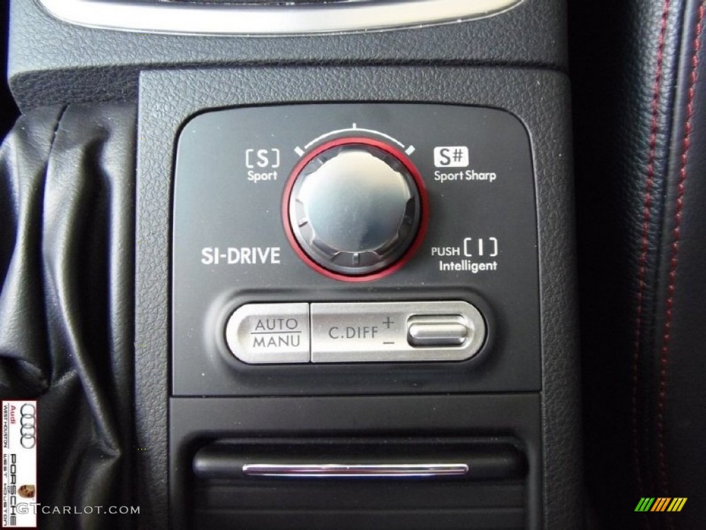2013 Impreza WRX STi Limited 4 Door - Ice Silver Metallic / STi Carbon Black Leather photo #29
