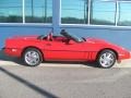 1988 Flame Red Chevrolet Corvette Convertible  photo #11