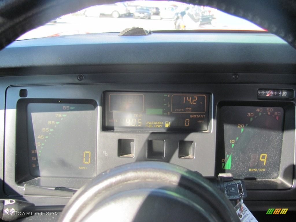 1988 Chevrolet Corvette Convertible Gauges Photos