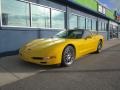2001 Milliennium Yellow Chevrolet Corvette Coupe  photo #1