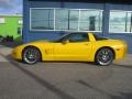 2001 Milliennium Yellow Chevrolet Corvette Coupe  photo #2
