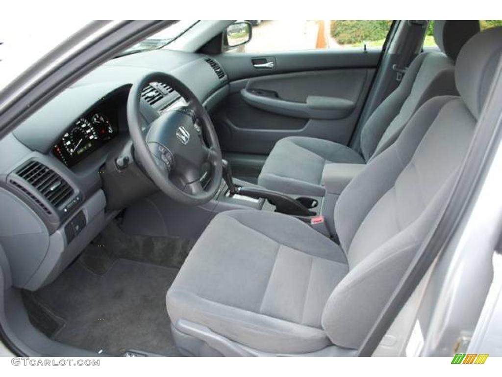 2007 Accord SE V6 Sedan - Alabaster Silver Metallic / Gray photo #14