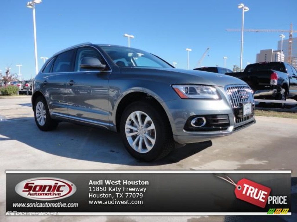 2013 Q5 2.0 TFSI quattro - Monsoon Gray Metallic / Black photo #1