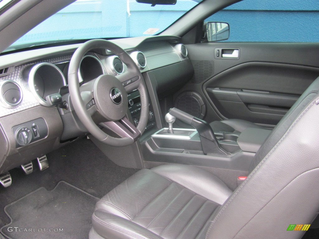 Dark Charcoal Interior 2008 Ford Mustang Bullitt Coupe Photo #74981848