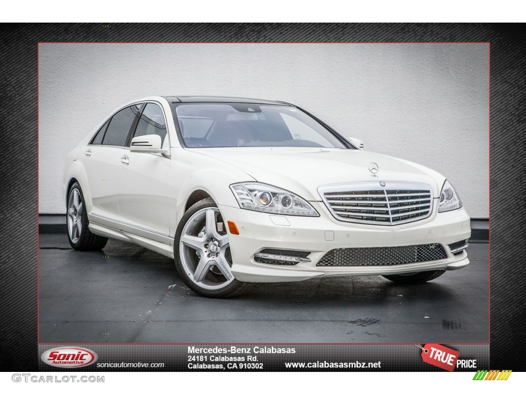 Diamond White Metallic Mercedes-Benz S