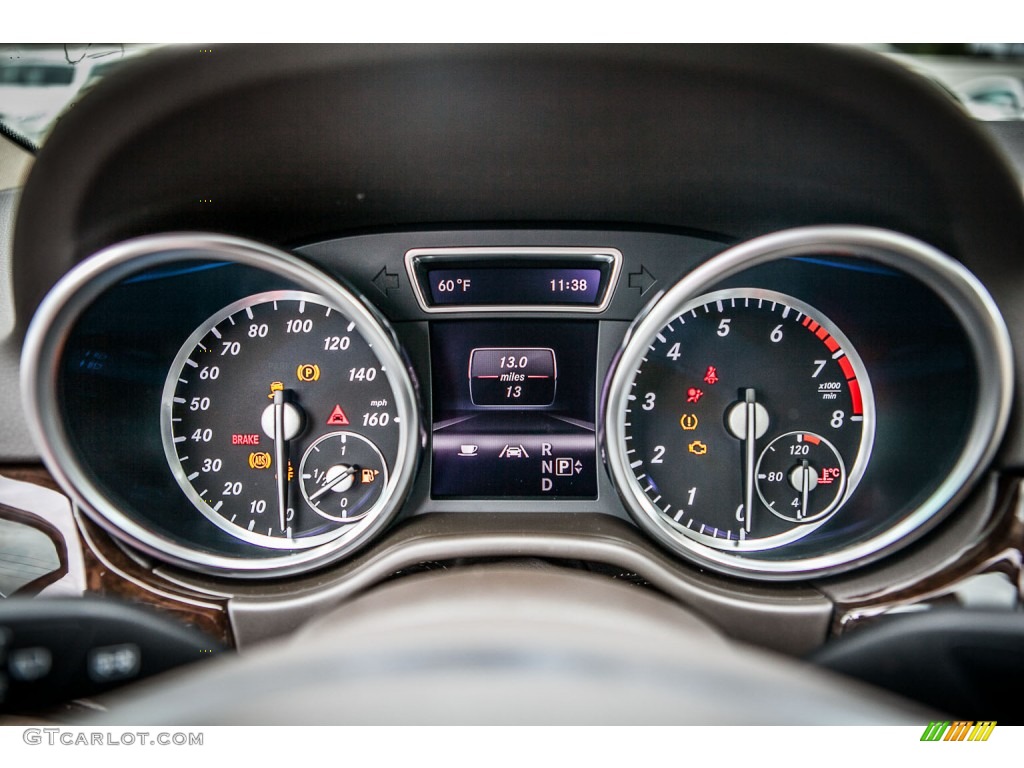 2013 Mercedes-Benz ML 350 4Matic Gauges Photo #74982311