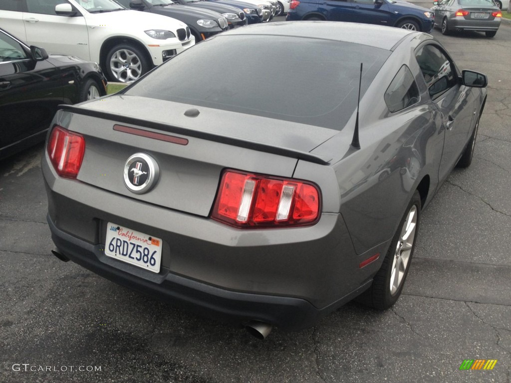 2011 Mustang V6 Premium Coupe - Sterling Gray Metallic / Charcoal Black photo #3