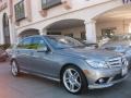 2010 Palladium Silver Metallic Mercedes-Benz C 300 Sport  photo #25