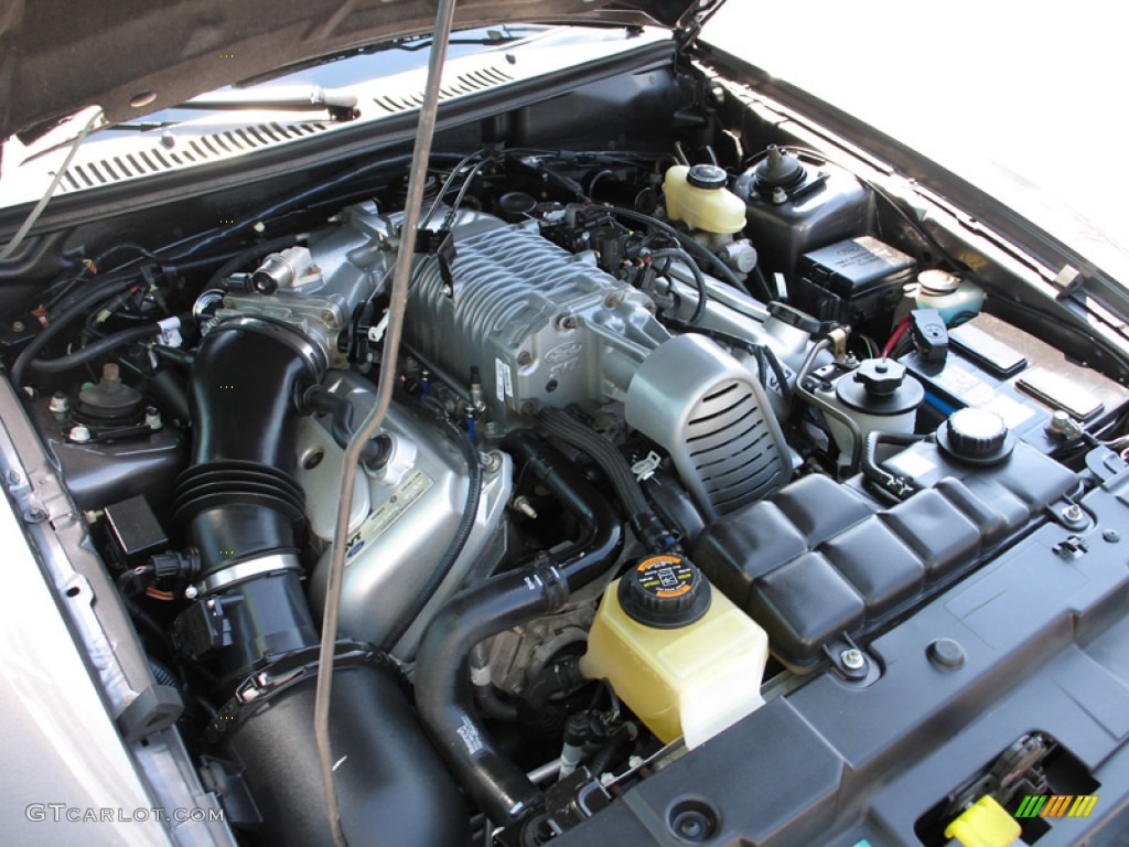 2003 Ford Mustang Cobra Convertible Engine Photos
