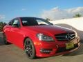 2013 Mars Red Mercedes-Benz C 250 Coupe  photo #1