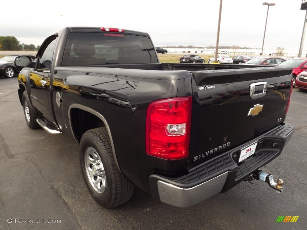 2008 Silverado 1500 Work Truck Regular Cab - Black / Dark Titanium photo #7