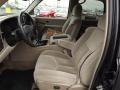 2004 Chevrolet Tahoe Tan/Neutral Interior Front Seat Photo