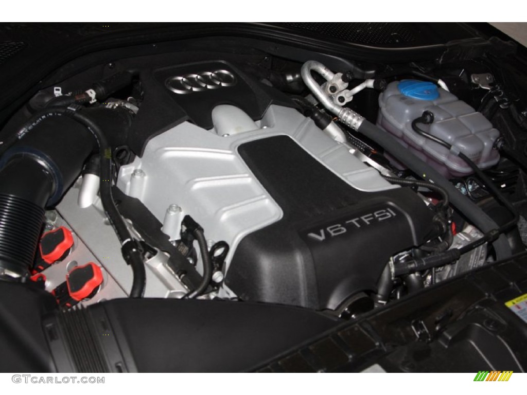 2013 Audi A7 3.0T quattro Prestige 3.0 Liter TSFI Supercharged DOHC 24-Valve VVT V6 Engine Photo #74984683
