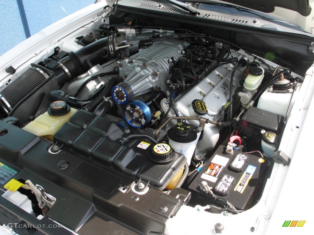 2004 Ford Mustang Cobra Convertible Engine Photos