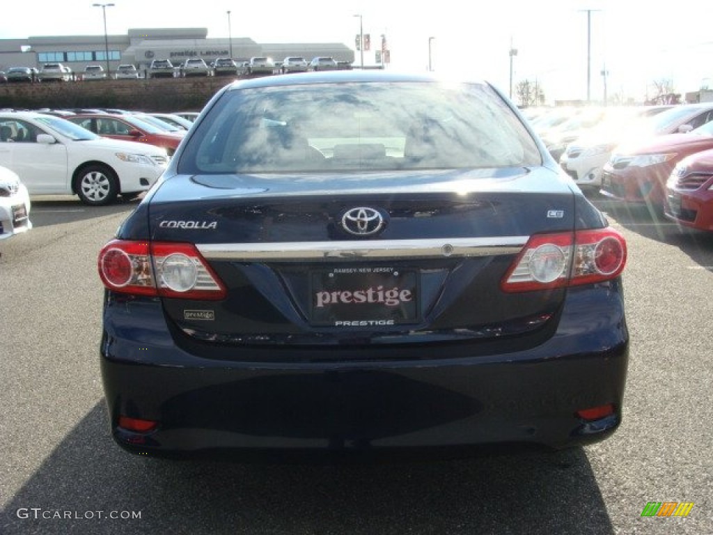 2011 Corolla LE - Nautical Blue Metallic / Ash photo #5
