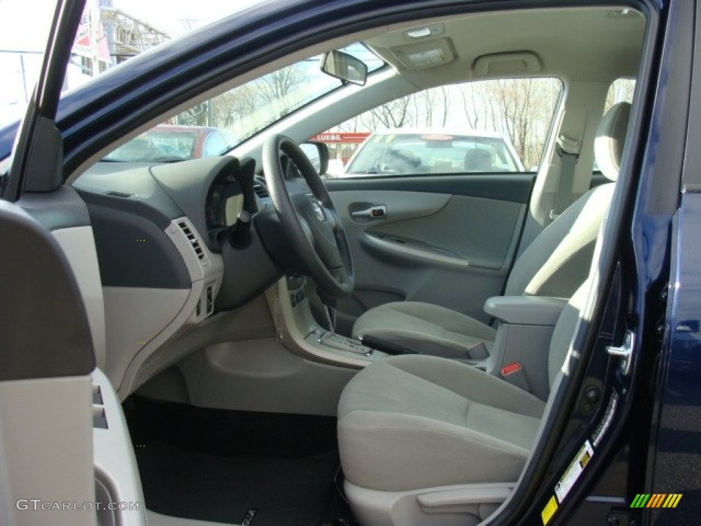 2011 Corolla LE - Nautical Blue Metallic / Ash photo #7