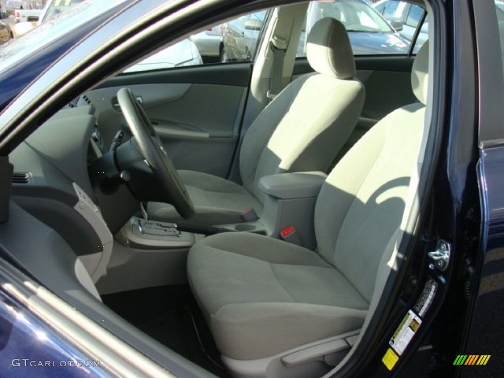 2011 Corolla LE - Nautical Blue Metallic / Ash photo #8