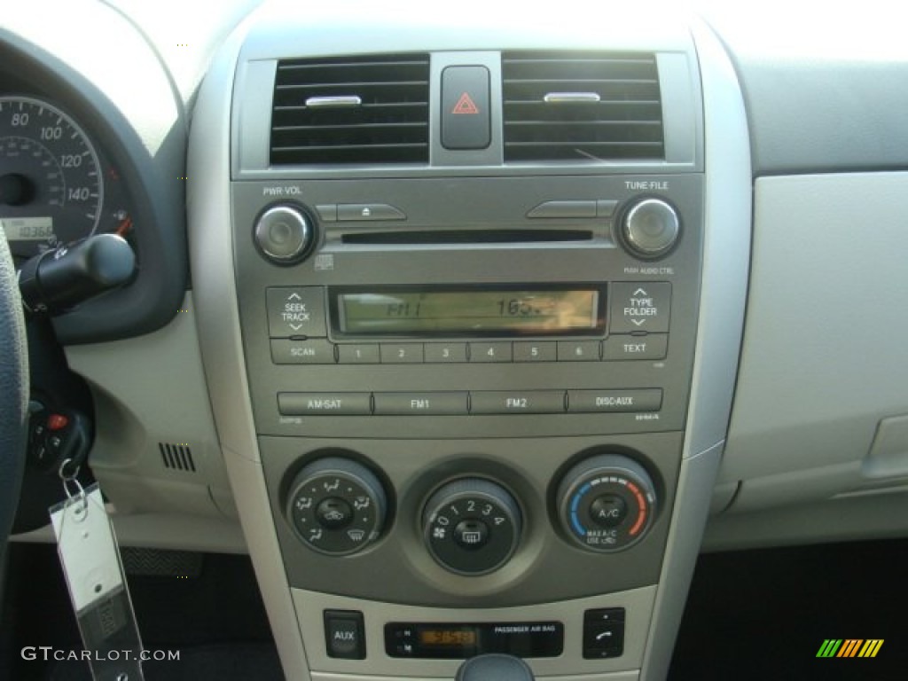 2011 Corolla LE - Nautical Blue Metallic / Ash photo #11