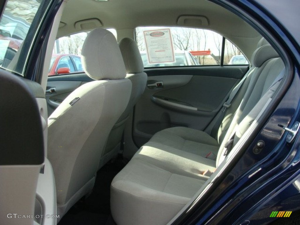 2011 Corolla LE - Nautical Blue Metallic / Ash photo #13