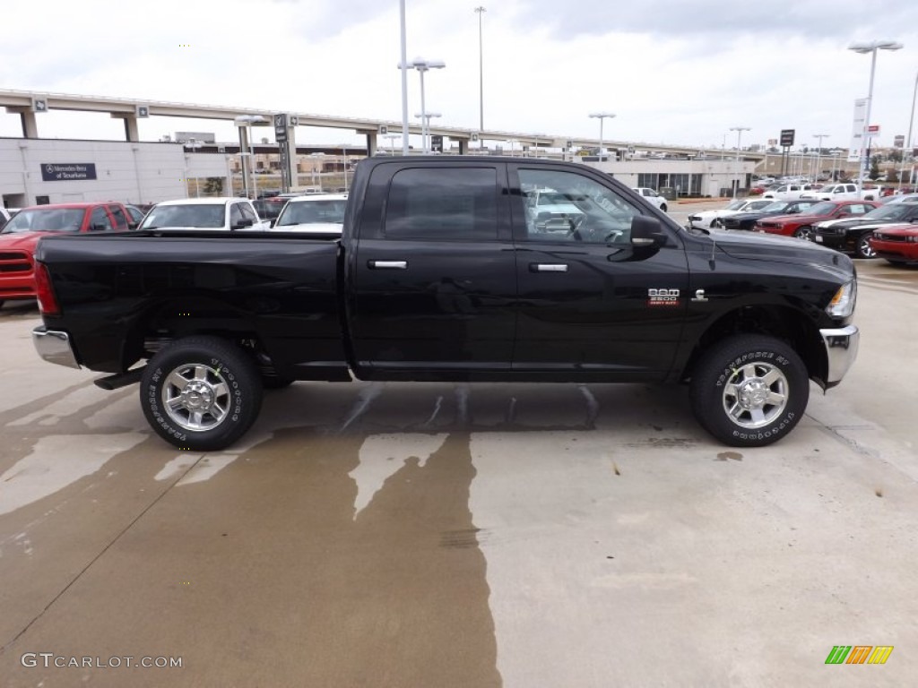 2012 Ram 2500 HD SLT Crew Cab 4x4 - Black / Dark Slate/Medium Graystone photo #6