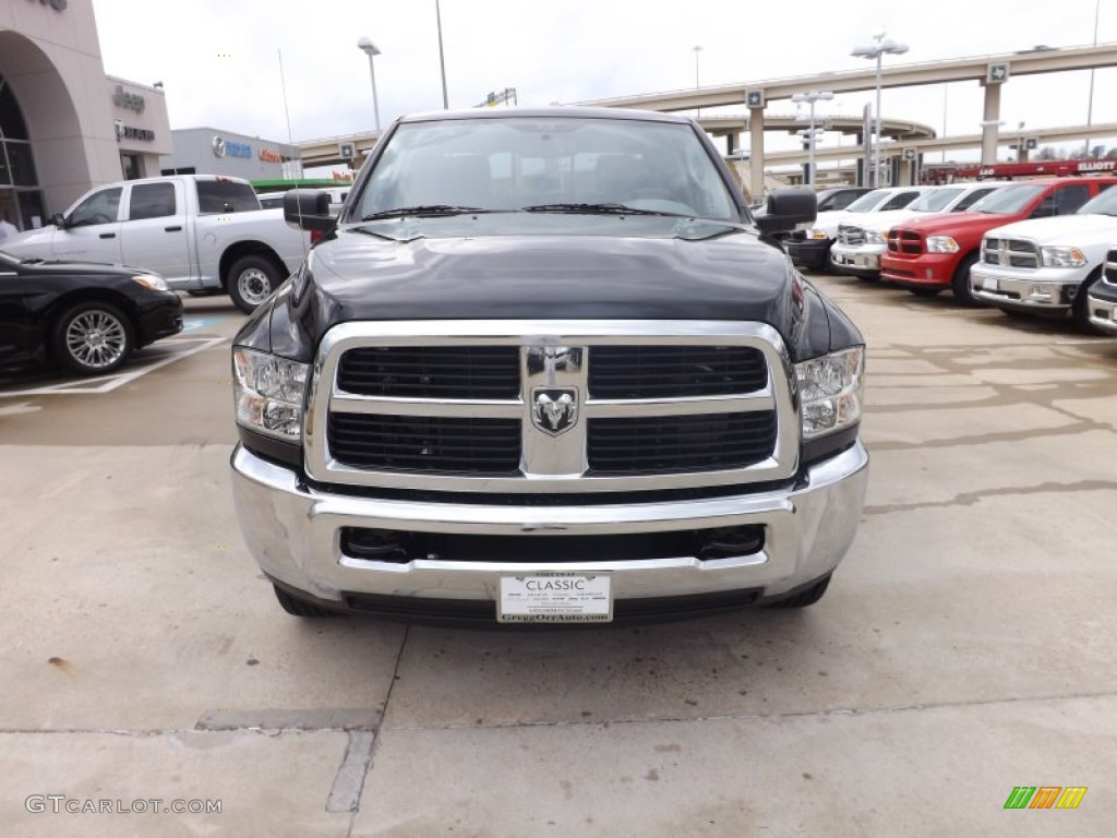 2012 Ram 2500 HD SLT Crew Cab 4x4 - Black / Dark Slate/Medium Graystone photo #8