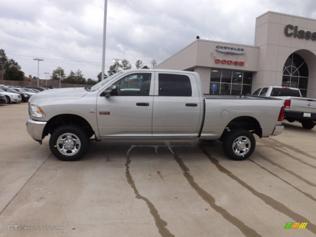 2012 Ram 2500 HD ST Crew Cab 4x4 - Bright Silver Metallic / Dark Slate/Medium Graystone photo #2