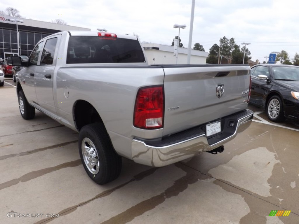 2012 Ram 2500 HD ST Crew Cab 4x4 - Bright Silver Metallic / Dark Slate/Medium Graystone photo #3