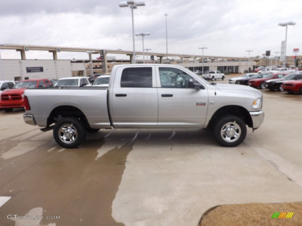 2012 Ram 2500 HD ST Crew Cab 4x4 - Bright Silver Metallic / Dark Slate/Medium Graystone photo #6