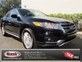 2013 Crystal Black Pearl Honda Crosstour EX  photo #1