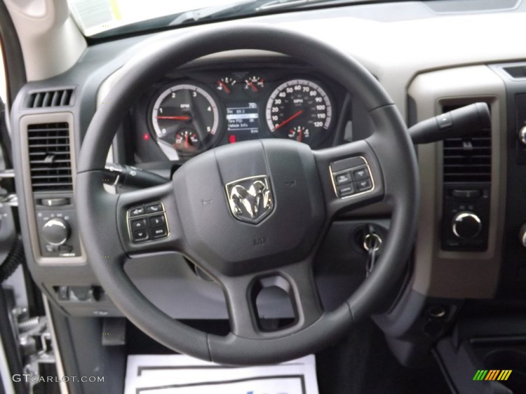 2012 Ram 2500 HD ST Crew Cab 4x4 - Bright Silver Metallic / Dark Slate/Medium Graystone photo #10