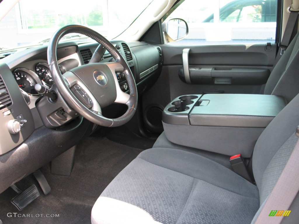 2007 Silverado 1500 LT Crew Cab 4x4 - Black / Ebony Black photo #14