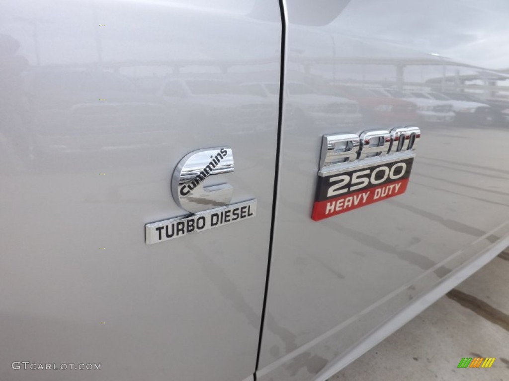 2012 Ram 2500 HD ST Crew Cab 4x4 - Bright Silver Metallic / Dark Slate/Medium Graystone photo #23
