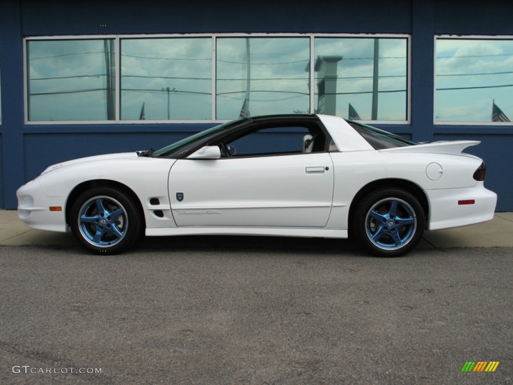 1999 Firebird 30th Anniversary Trans Am Coupe - Arctic White / White photo #2
