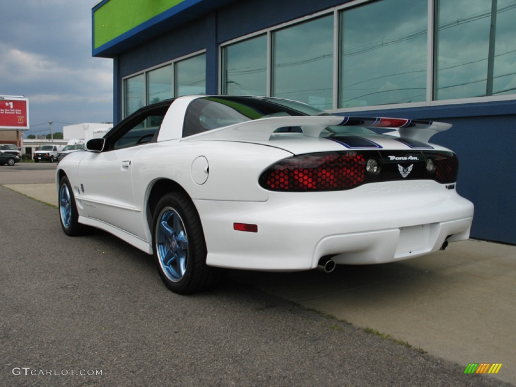 1999 Firebird 30th Anniversary Trans Am Coupe - Arctic White / White photo #3