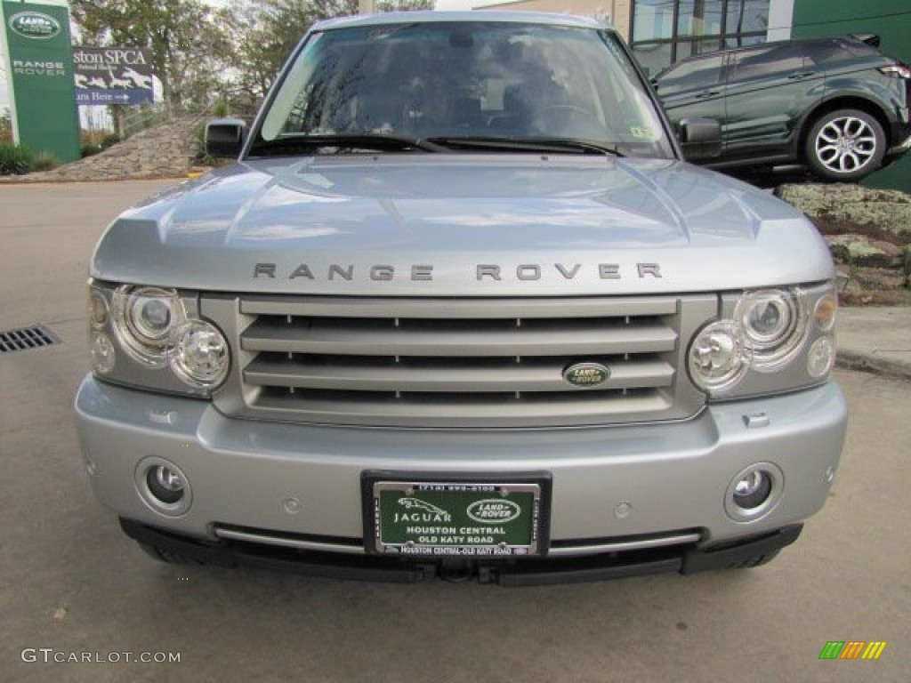 2006 Range Rover HSE - Zambezi Silver Metallic / Charcoal/Jet photo #6